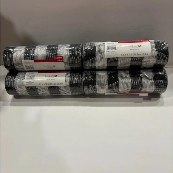 Mesh Maille Celebrate it 9.5 in x 18 ft bundle of 6 - Picture 1 of 2